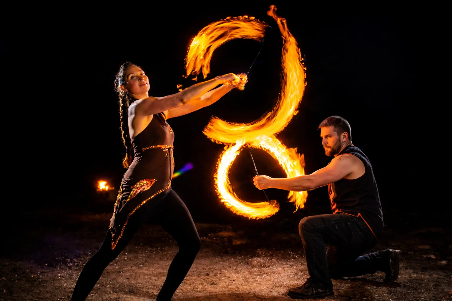 Elements of Fire – Feuershow Galerie: Feuer Performance 04
