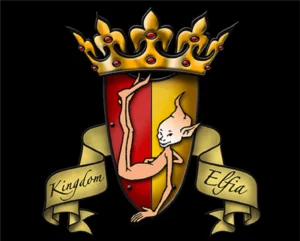 Schwarzes Elfia Festival Logo